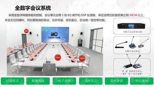 高端智能会务系统综合解决方案 计算机系统集成服务赋能高效会议新体验